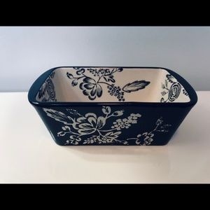 🖤Black & White Blue Heron Mini Loaf Pan🖤